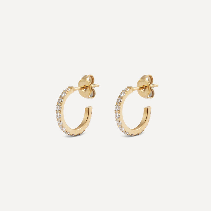 Esther mini earrings gold