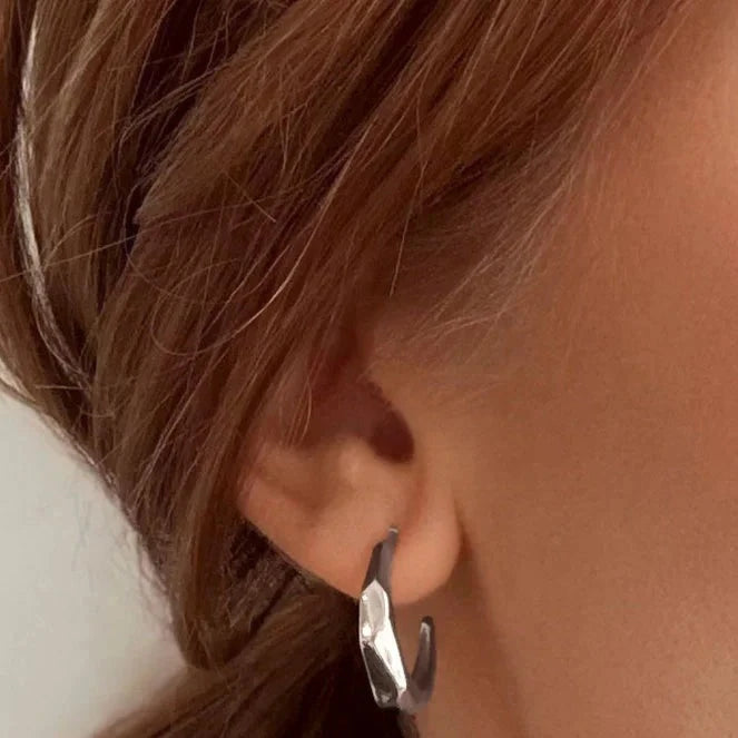 Chloé earrings steel