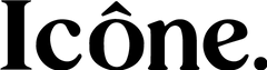 Icône logo black