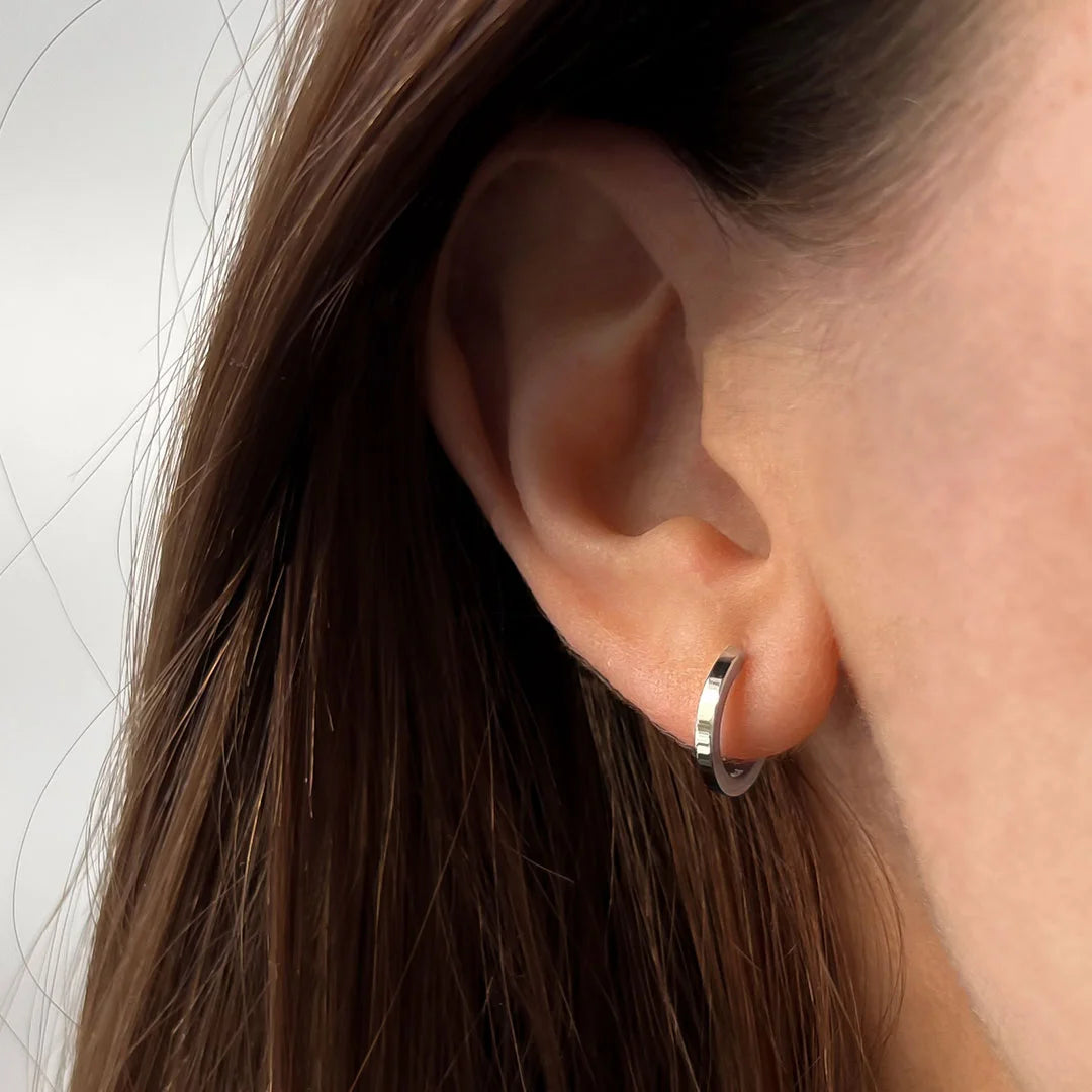 Astrid mini earrings steel
