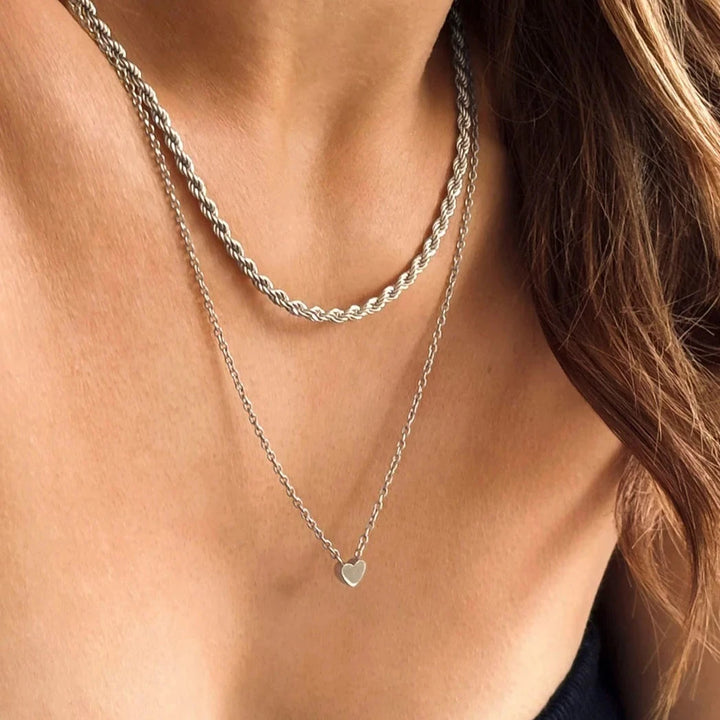 Cherie necklace steel