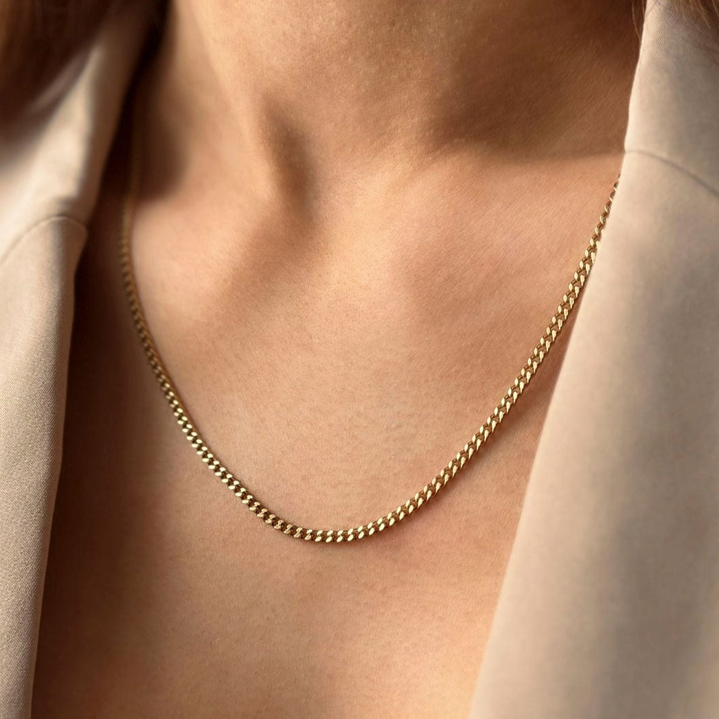 Estelle necklace gold