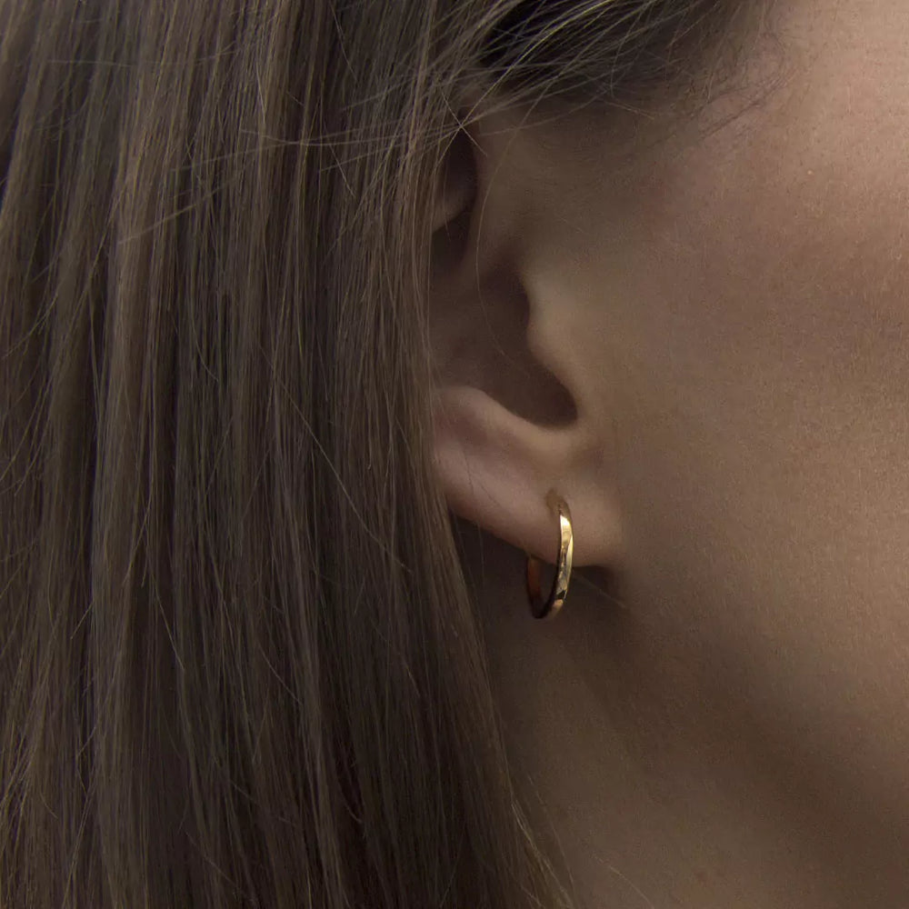 Eve Hoop Earrings Gold Jewelry Elsa Storm