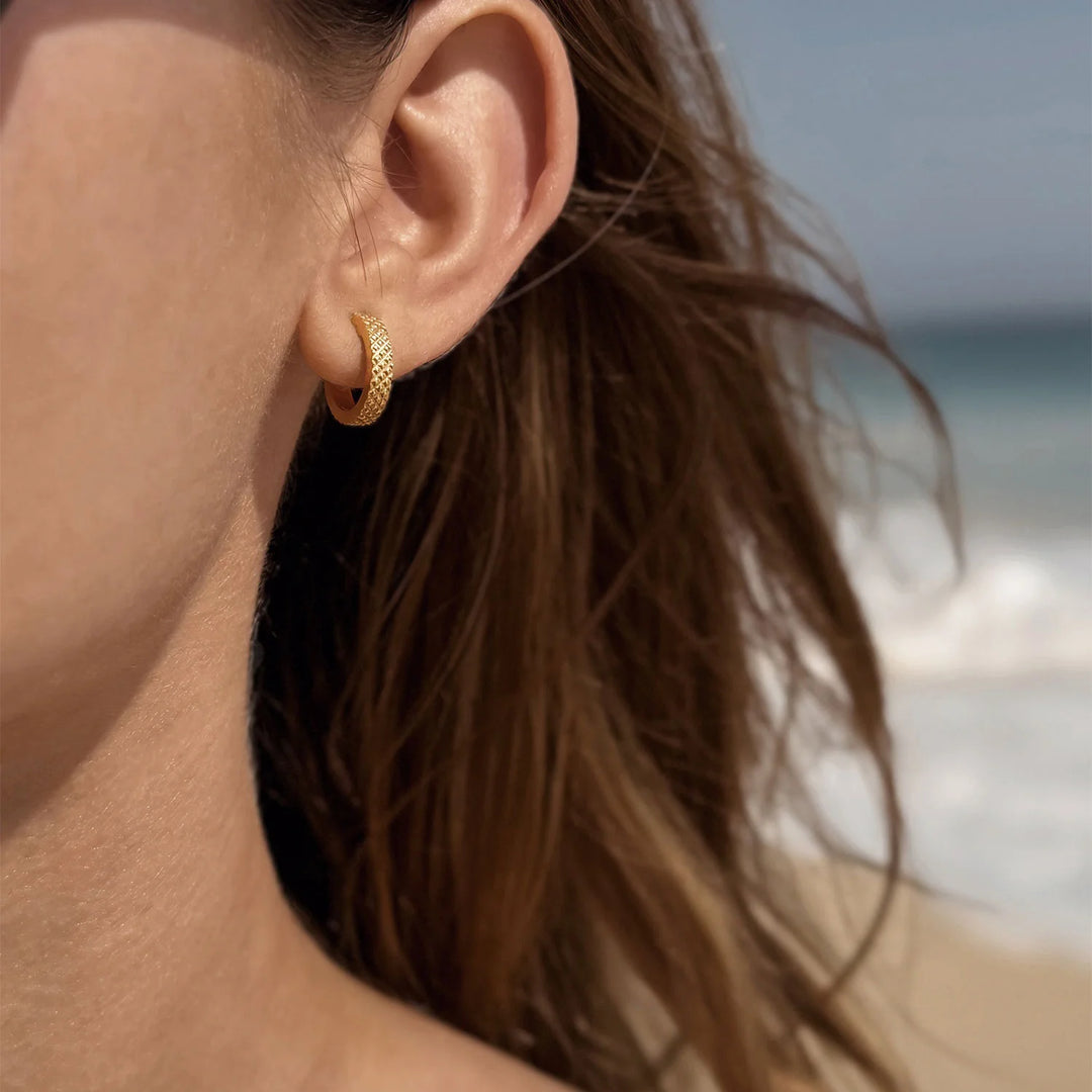 Michelle Earrings Gold