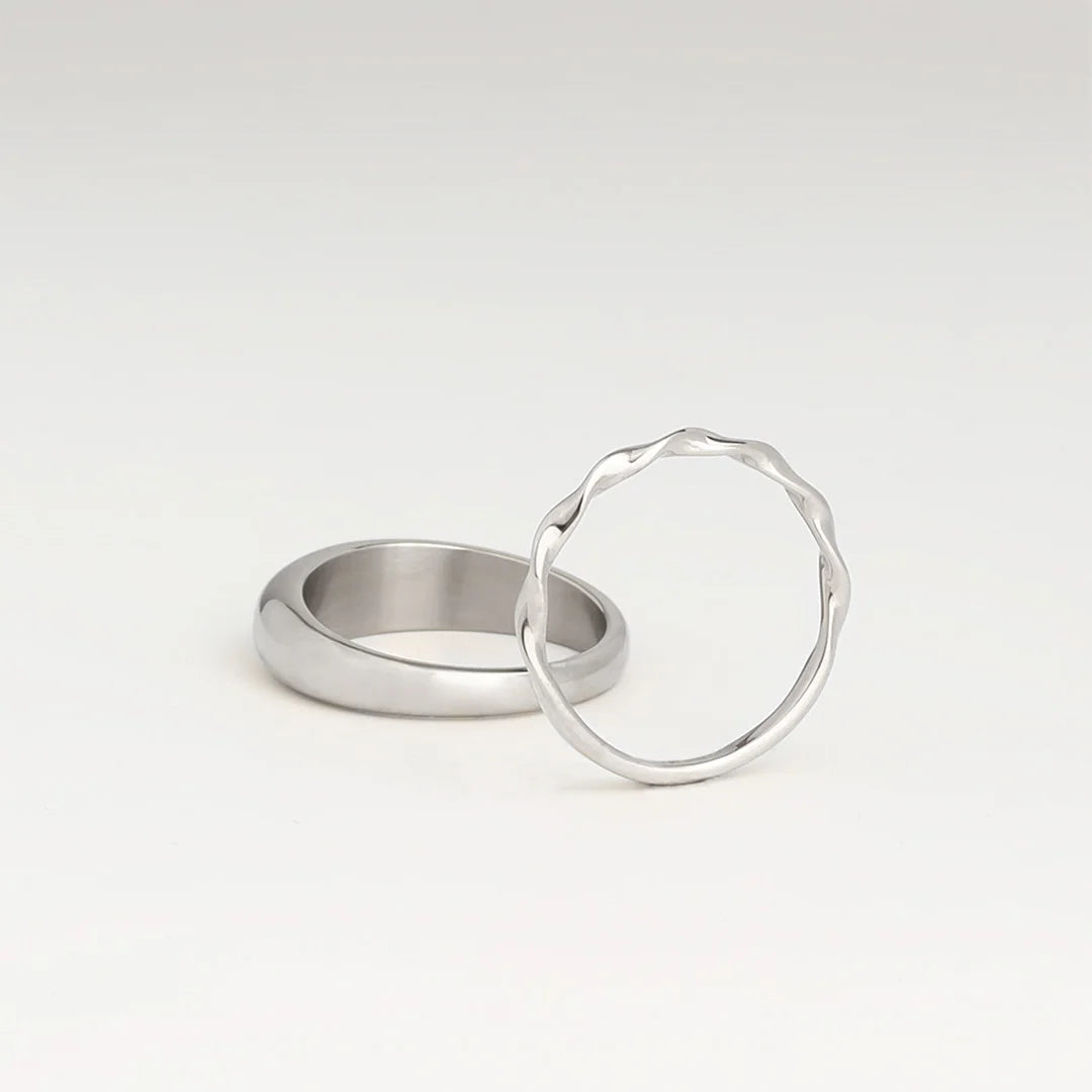 Emélie ring steel